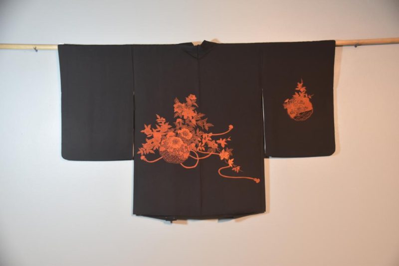 Japanese Vintage Silk Haori Jacket