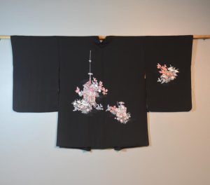 Japanese Vintage Silk Haori Jacket