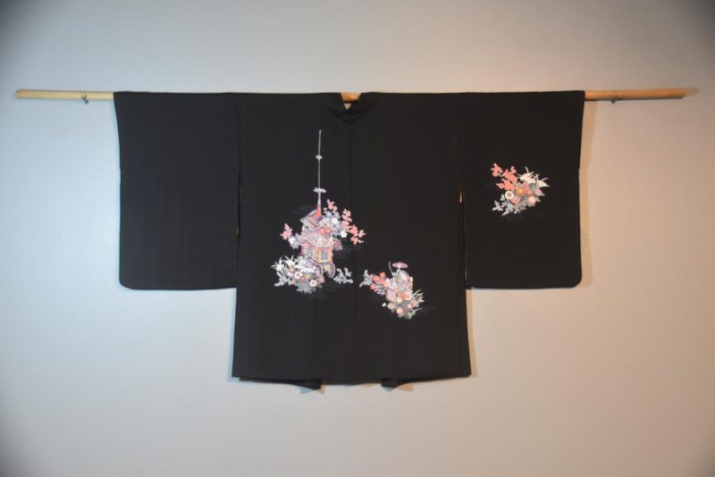 Japanese Vintage Silk Haori Jacket