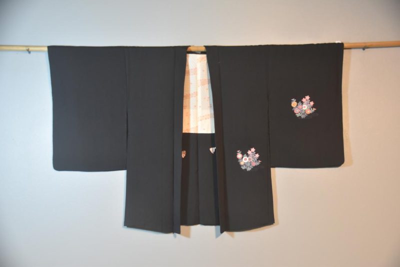 Japanese Vintage Silk Haori Jacket - Image 5