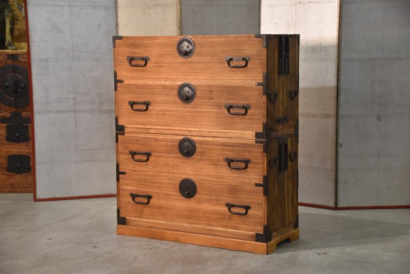 Antique Clothing Chest on Chest Width:970 mm's wide