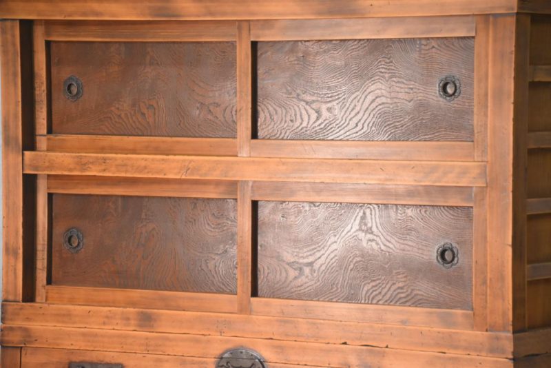 Antique Gifu Region 2 Section Merchants Chest Width:1095mm - Image 10