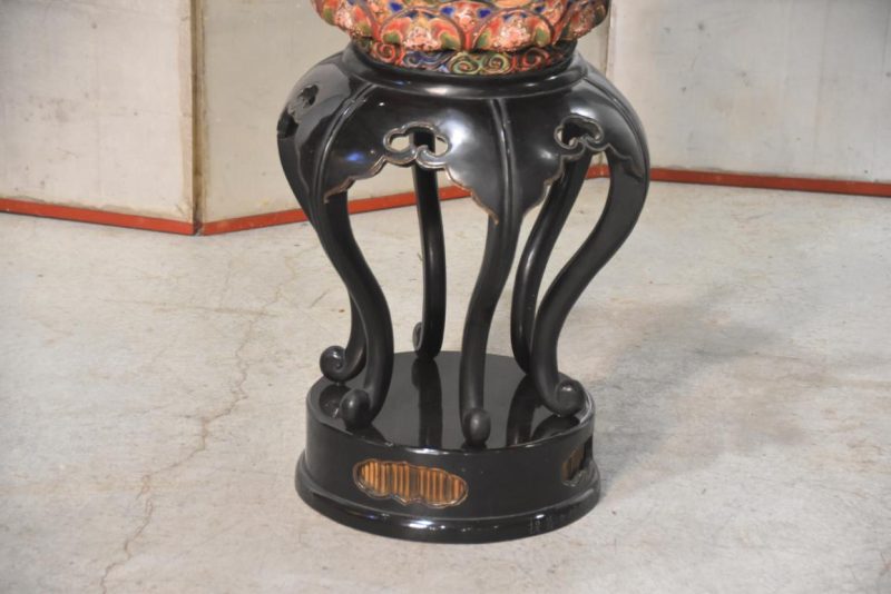 Antique Lacquered Temple Lantern Height:1130mm - Image 19