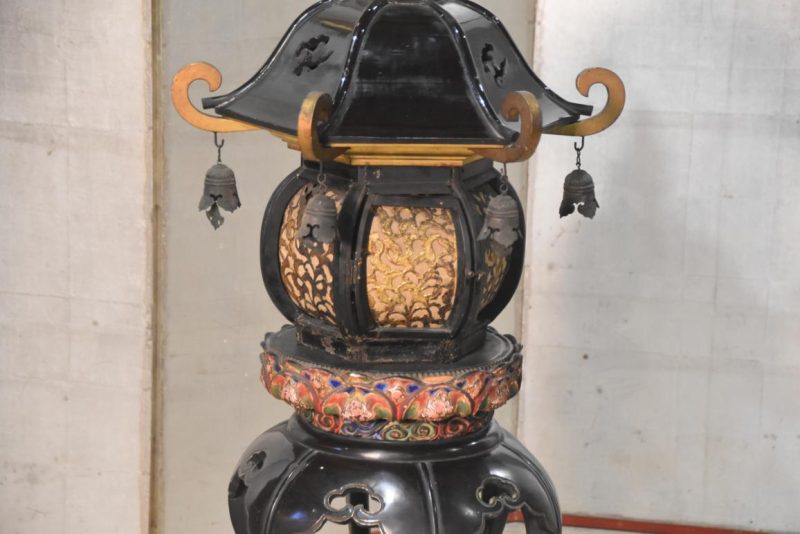 Antique Lacquered Temple Lantern Height:1130mm - Image 18