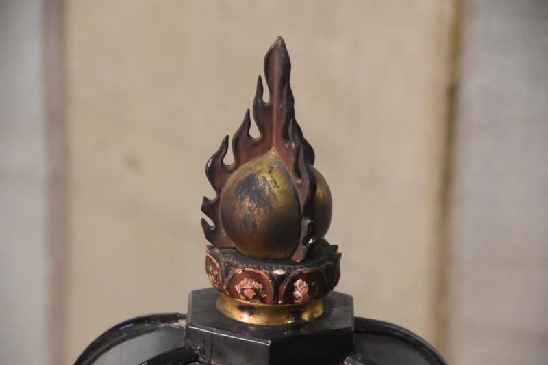 Antique Lacquered Temple Lantern Height:1130mm - Image 17