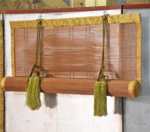 2 x Sudare Bamboo Blinds Width:650mm each