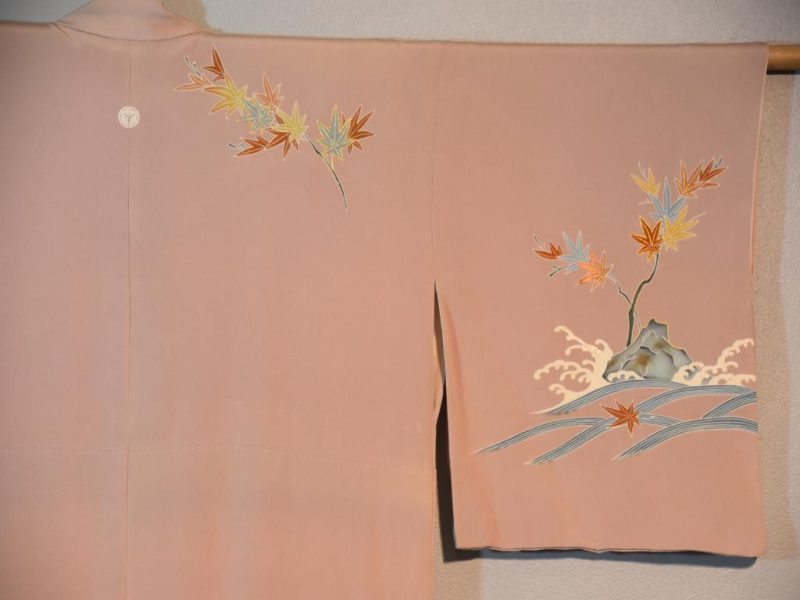 Japanese Vintage Silk Kimono - Image 4