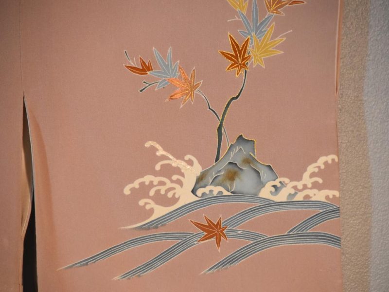 Japanese Vintage Silk Kimono - Image 13