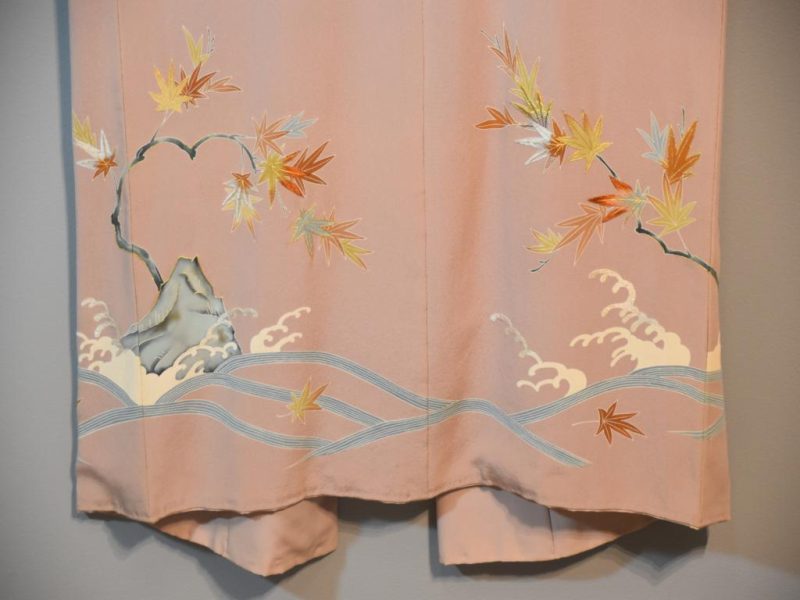 Japanese Vintage Silk Kimono - Image 12