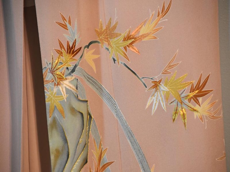Japanese Vintage Silk Kimono - Image 7
