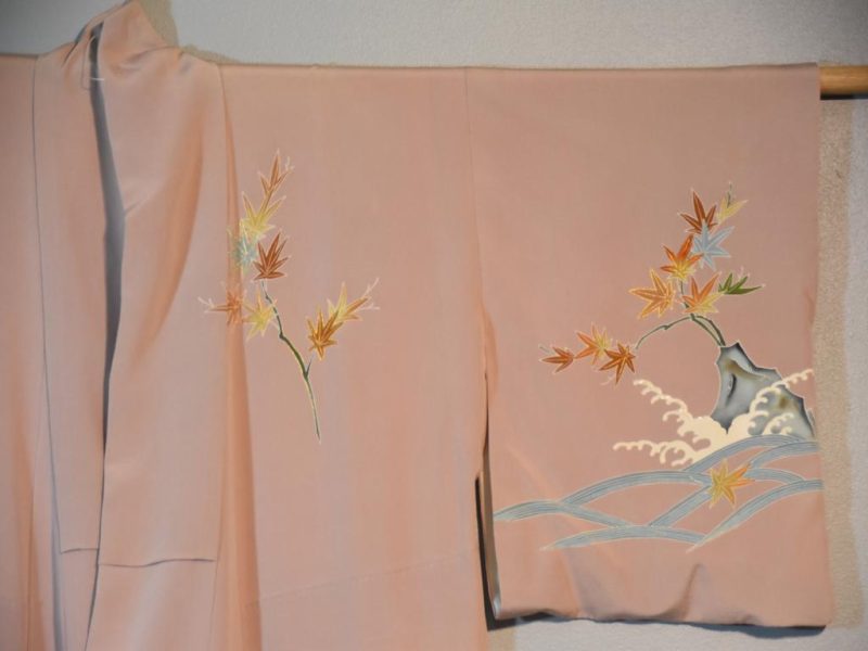 Japanese Vintage Silk Kimono - Image 8