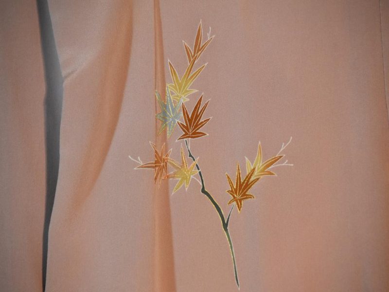 Japanese Vintage Silk Kimono - Image 6