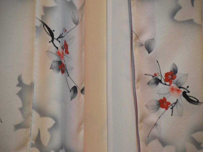 Japanese Vintage Silk Kimono - Image 8