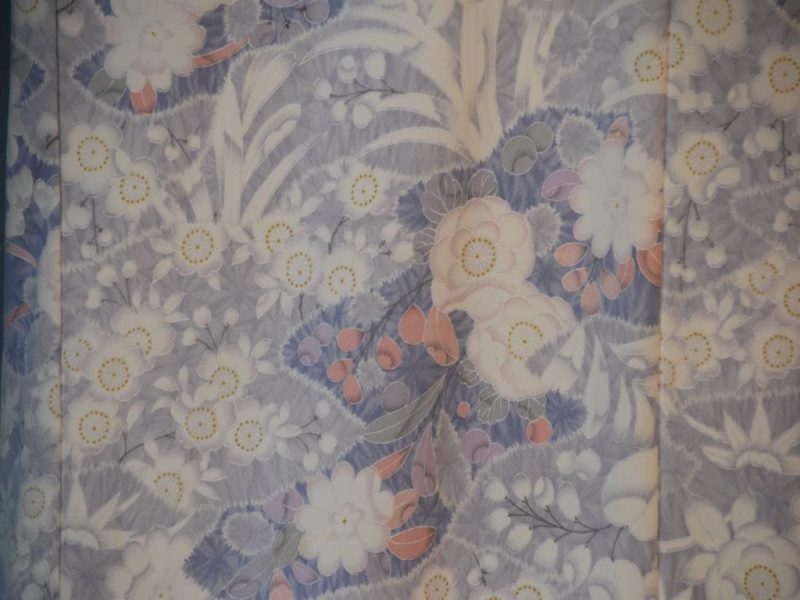 Japanese Vintage Silk Kimono - Image 5