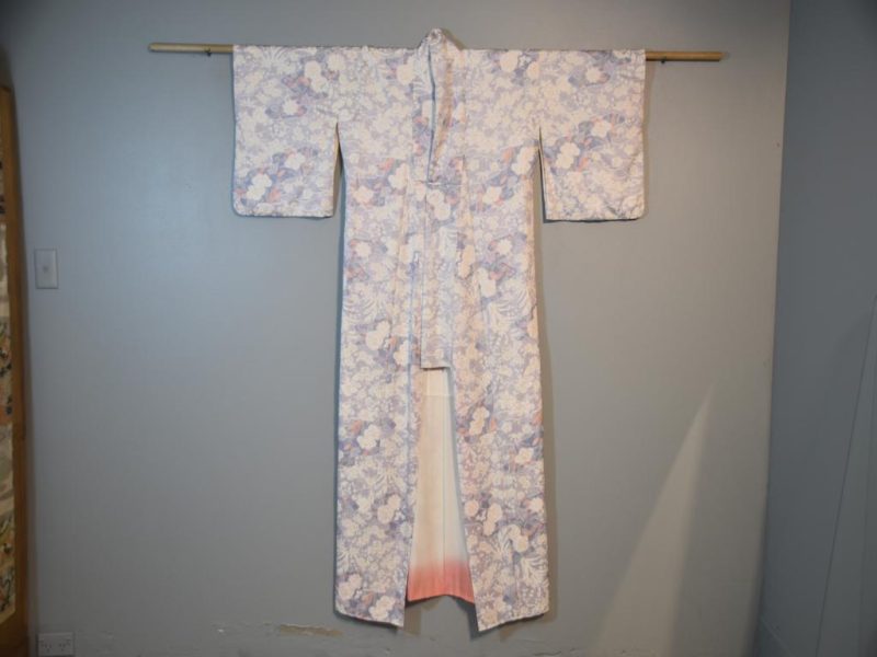 Japanese Vintage Silk Kimono - Image 3