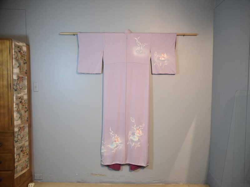 Japanese Vintage Silk Kimono