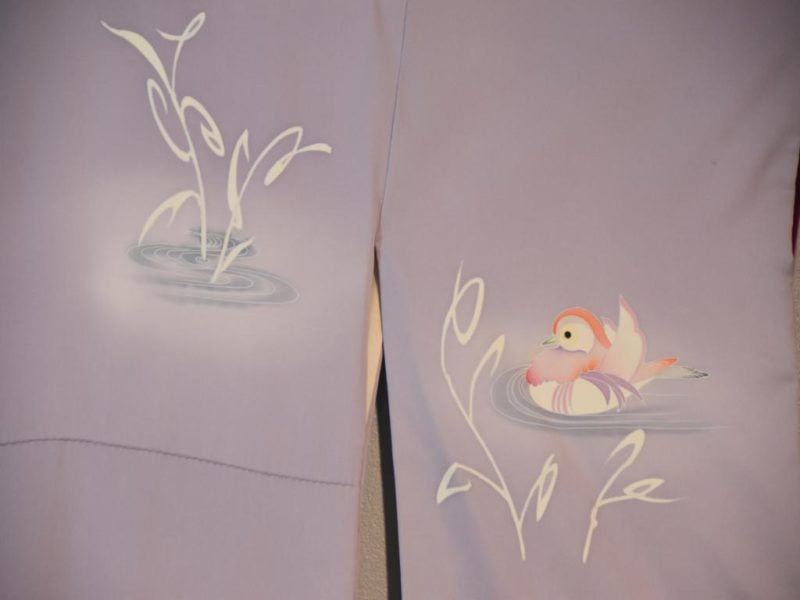 Japanese Vintage Silk Kimono - Image 2