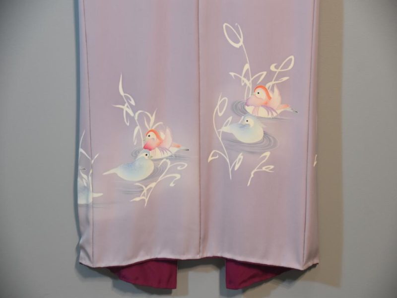 Japanese Vintage Silk Kimono - Image 5