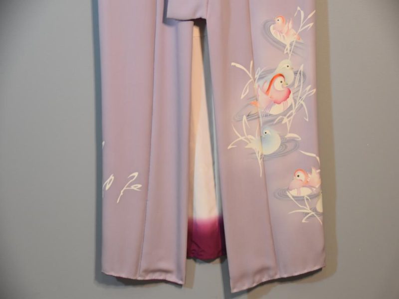 Japanese Vintage Silk Kimono - Image 6