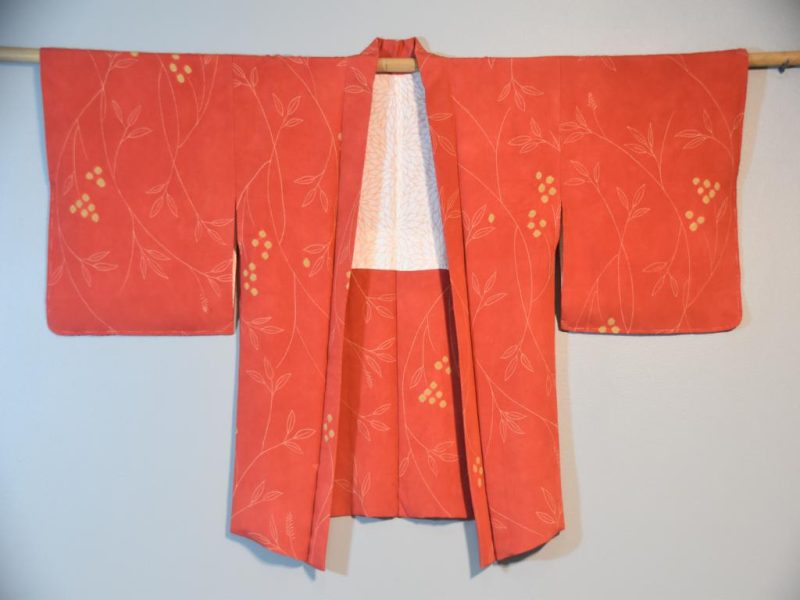 Japanese Vintage Silk Haori Jacket - Image 3