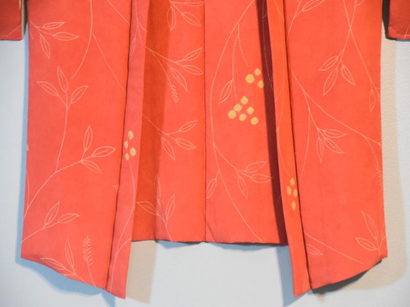 Japanese Vintage Silk Haori Jacket - Image 4