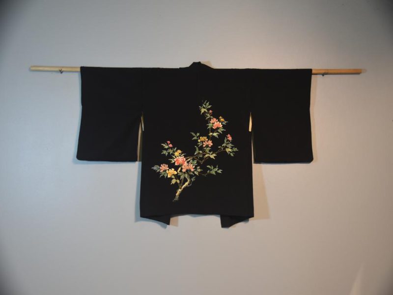 Japanese Vintage Silk Haori Jacket