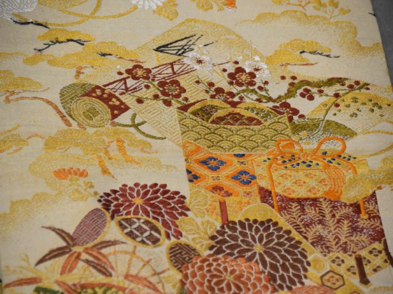 Vintage Japanese Maru Table Runner (Obi) - Image 3