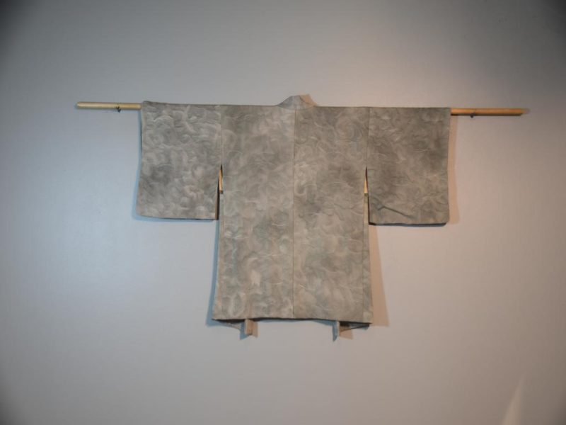 Japanese Vintage Silk Jacquard Haori Jacket