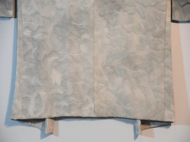 Japanese Vintage Silk Jacquard Haori Jacket - Image 7