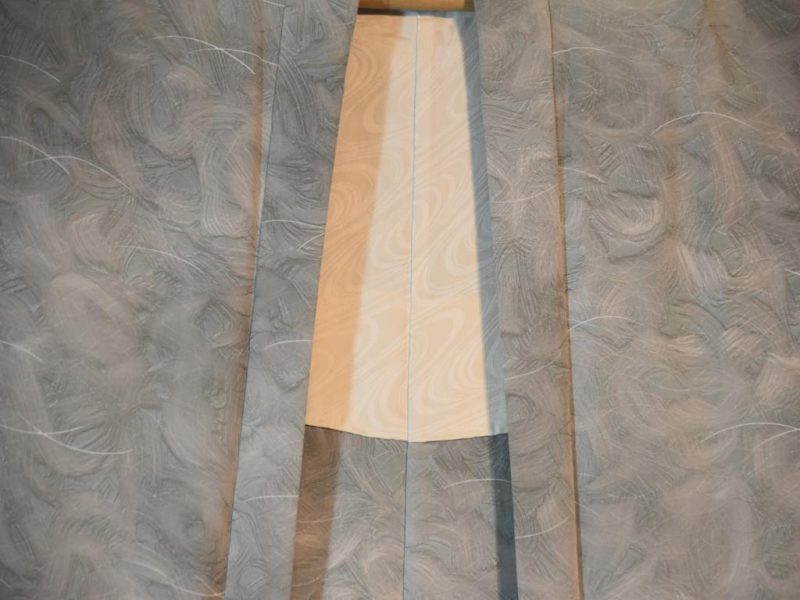Japanese Vintage Silk Jacquard Haori Jacket - Image 5