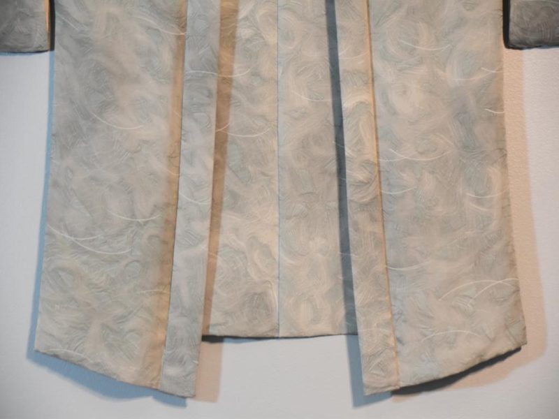 Japanese Vintage Silk Jacquard Haori Jacket - Image 3