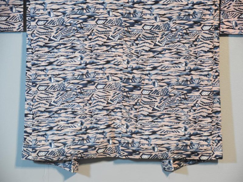 Japanese Vintage Silk Haori Jacket - Image 6