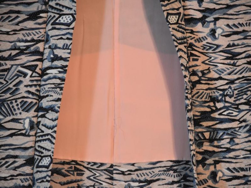 Japanese Vintage Silk Haori Jacket - Image 4