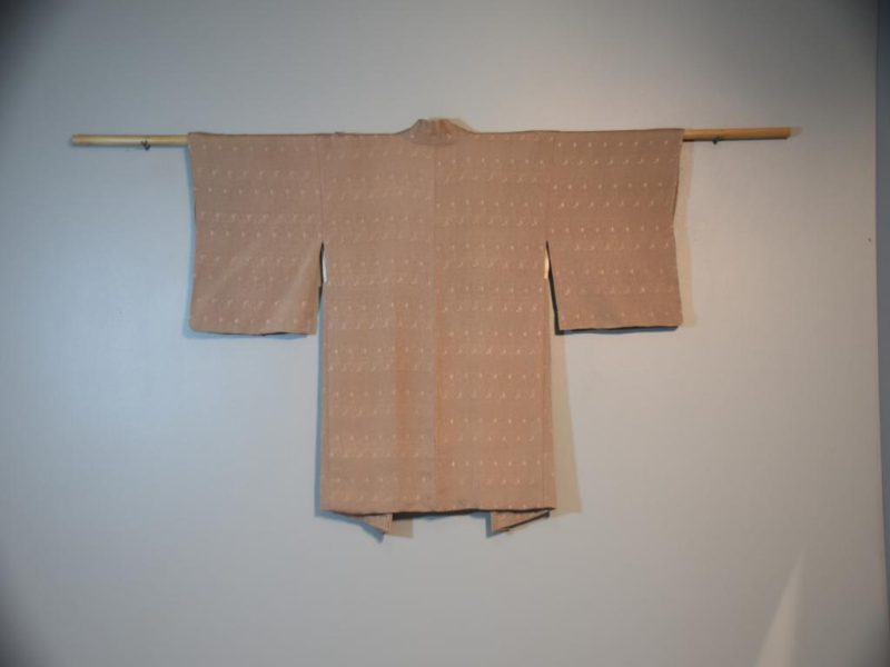 Japanese Vintage Silk Jacquard Haori Jacket