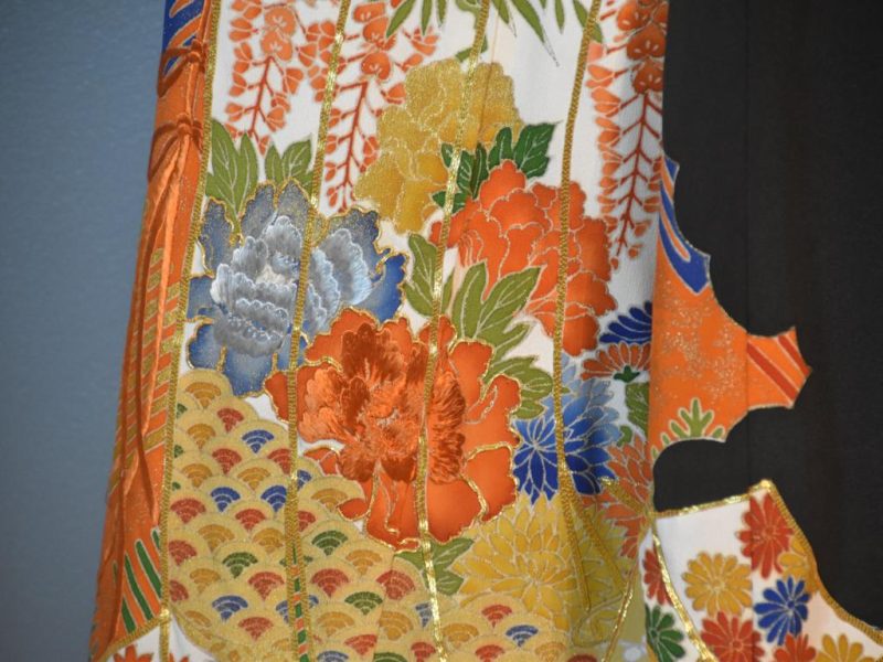 Japanese Vintage Silk Tomosode Kimono - Image 10