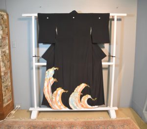 Japanese Vintage Silk Tomosode Kimono