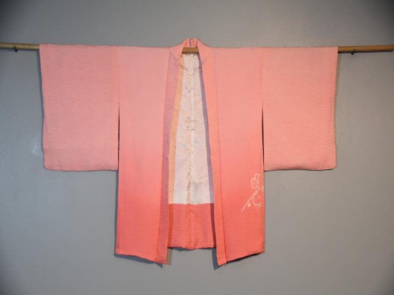 Japanese Vintage Silk Haori Jacket - Image 8