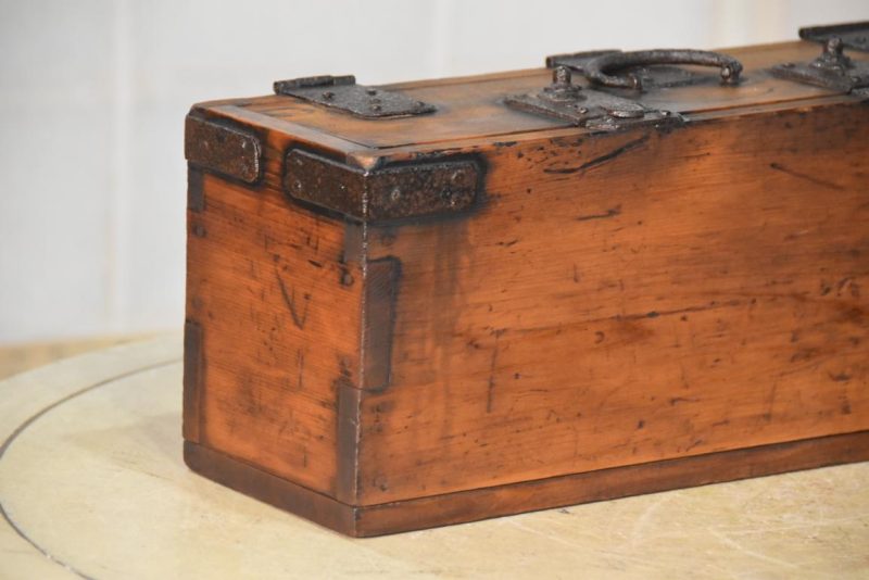 Edo Period Kinko Coin Box Width:395mm - Image 2