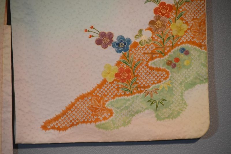Japanese Vintage Silk Jacquard Haori Jacket - Image 8