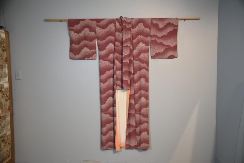 Japanese Vintage Silk Kimono - Image 5