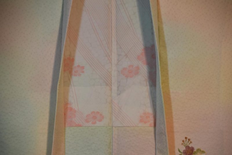 Japanese Vintage Silk Jacquard Haori Jacket - Image 6