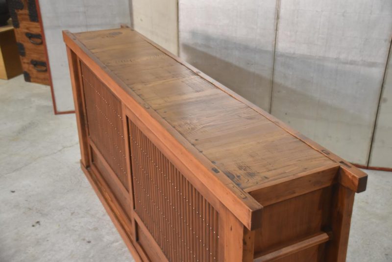 Shallow (345mm) Japanese Mizuya Dansu Sideboard Width:1810mm - Image 4