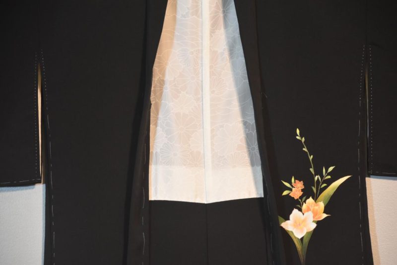 Japanese Vintage Silk Jacquard Haori Jacket - Image 4