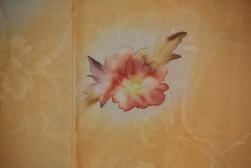 Japanese Vintage Silk Haori Jacket - Image 2