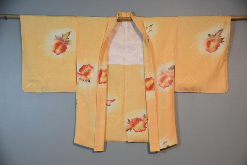 Japanese Vintage Silk Haori Jacket - Image 7