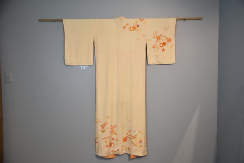 Japanese Vintage Silk Kimono