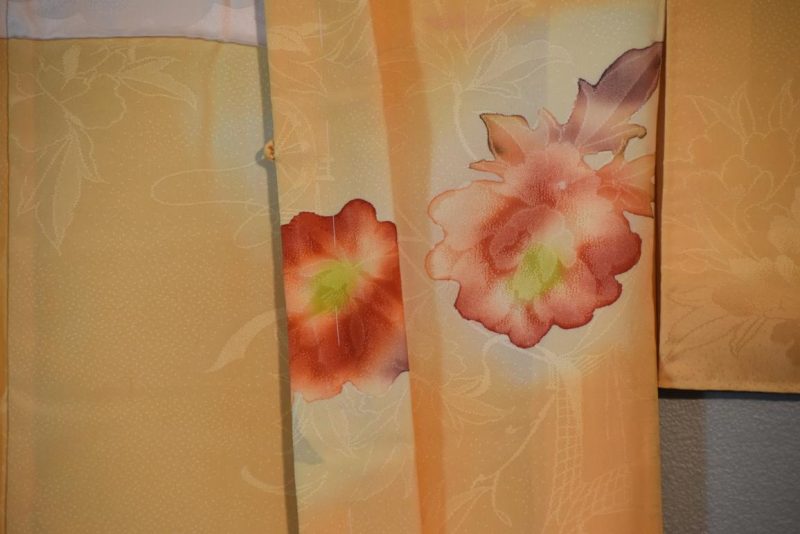 Japanese Vintage Silk Haori Jacket - Image 3