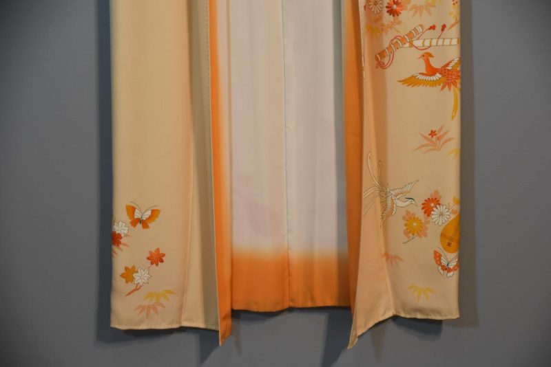 Japanese Vintage Silk Kimono - Image 6