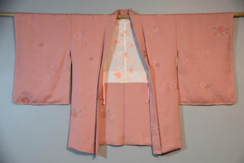 Japanese Vintage Silk Haori Jacket - Image 7