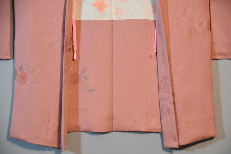 Japanese Vintage Silk Haori Jacket - Image 3